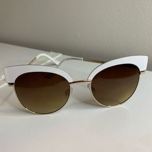 White & Gold Glasses
